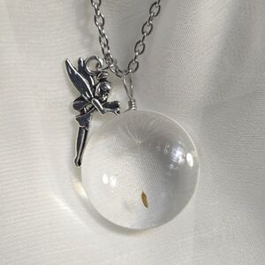Fairy Making Wish Pendant Fidget Necklace